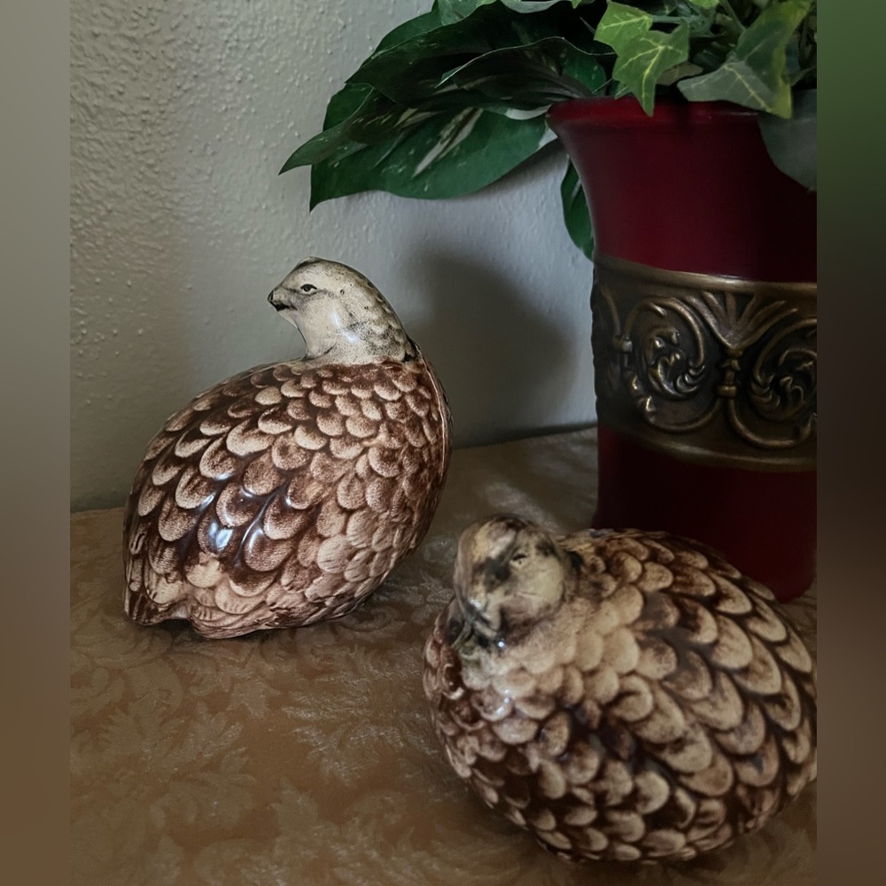 Ceramic/glazed Birds